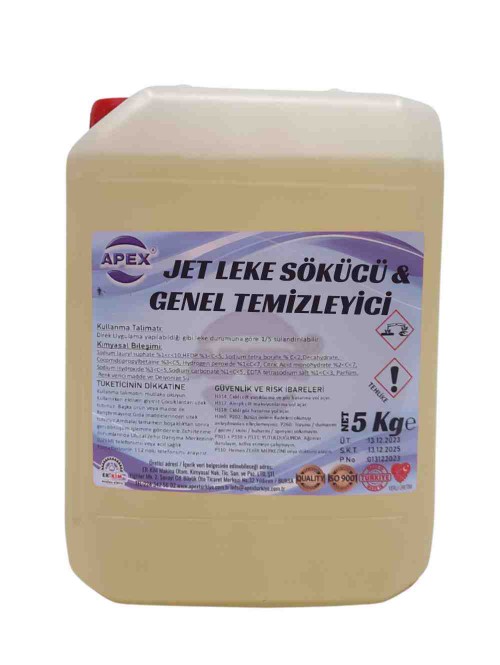 APEX LEKE ÇIKARICI JET TEMİZLİK 5KG