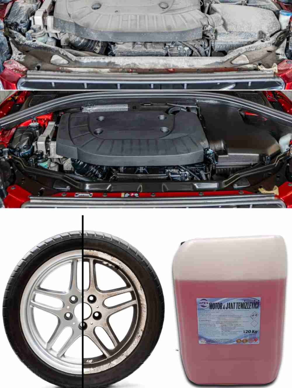 OTO MOTOR VE JANT TEMİZLEYİCİ ÖZEL FORMÜL 20KG