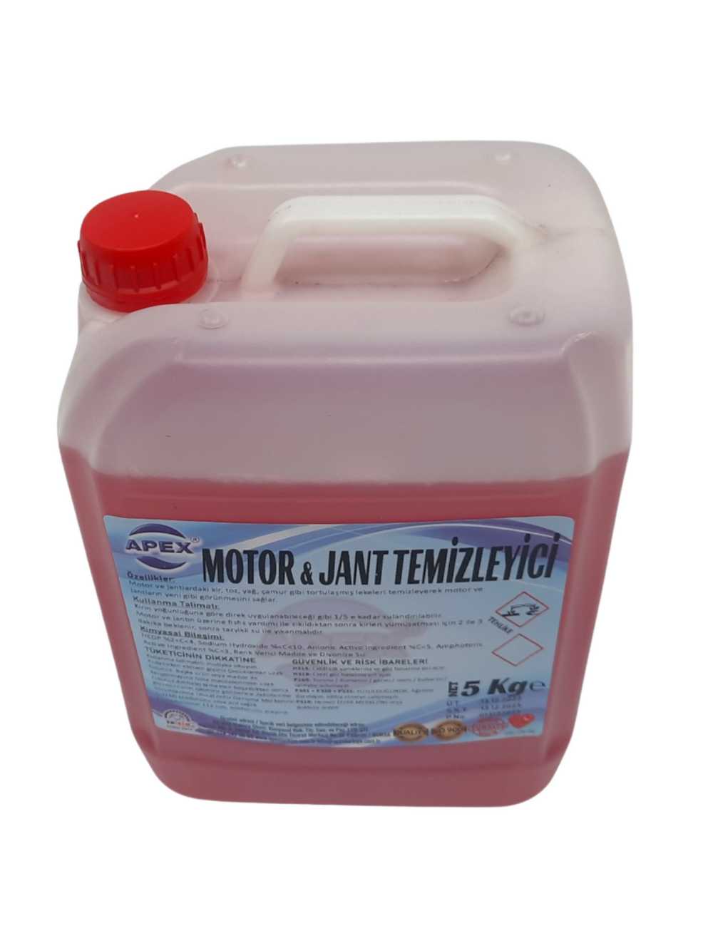 OTO MOTOR VE JANT TEMİZLEYİCİ ÖZEL FORMÜL 5KG