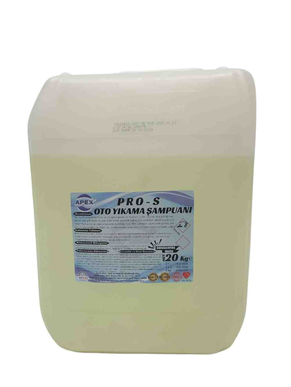 OTO YIKAMA ŞAMPUANI PRO S 20KG
