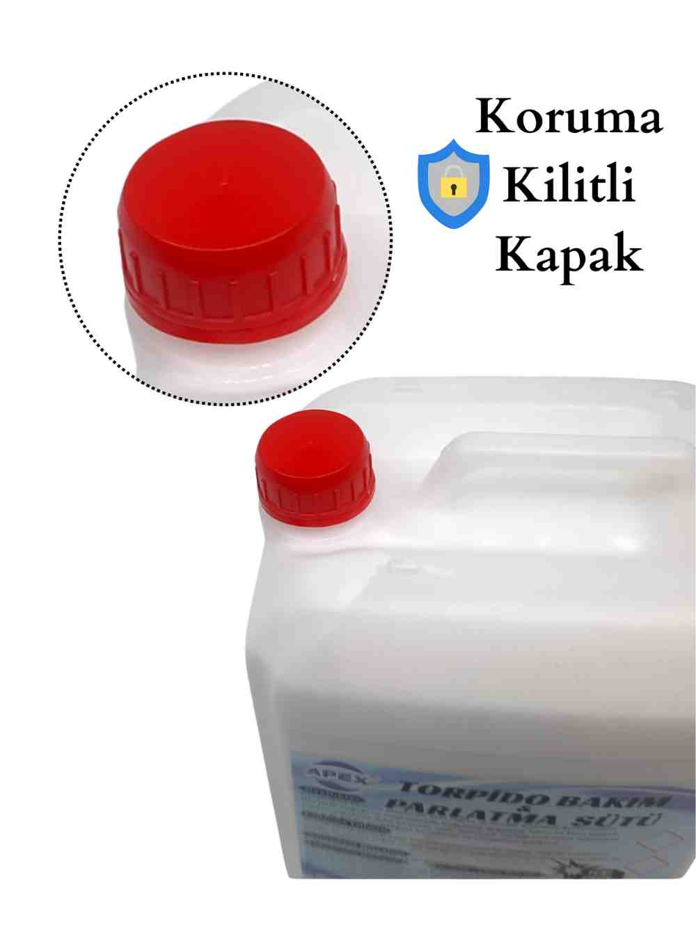 OTO TORPİDO PARLATICI BAKIM SÜTÜ 5 KG