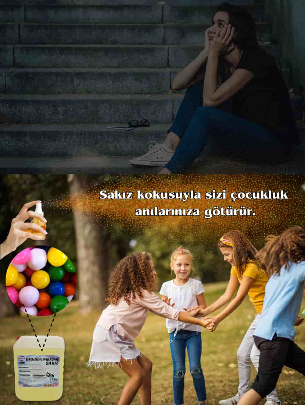 OTO VE ODA PARFÜMÜ 5 LT SAKIZ FERAH KALICI KOKU