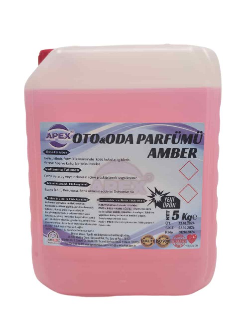 OTO VE ODA PARFÜMÜ AMBER 5 LT