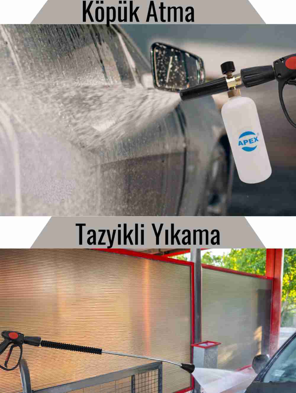 BASINÇLI YIKAMA MAKİNESİ SETİ